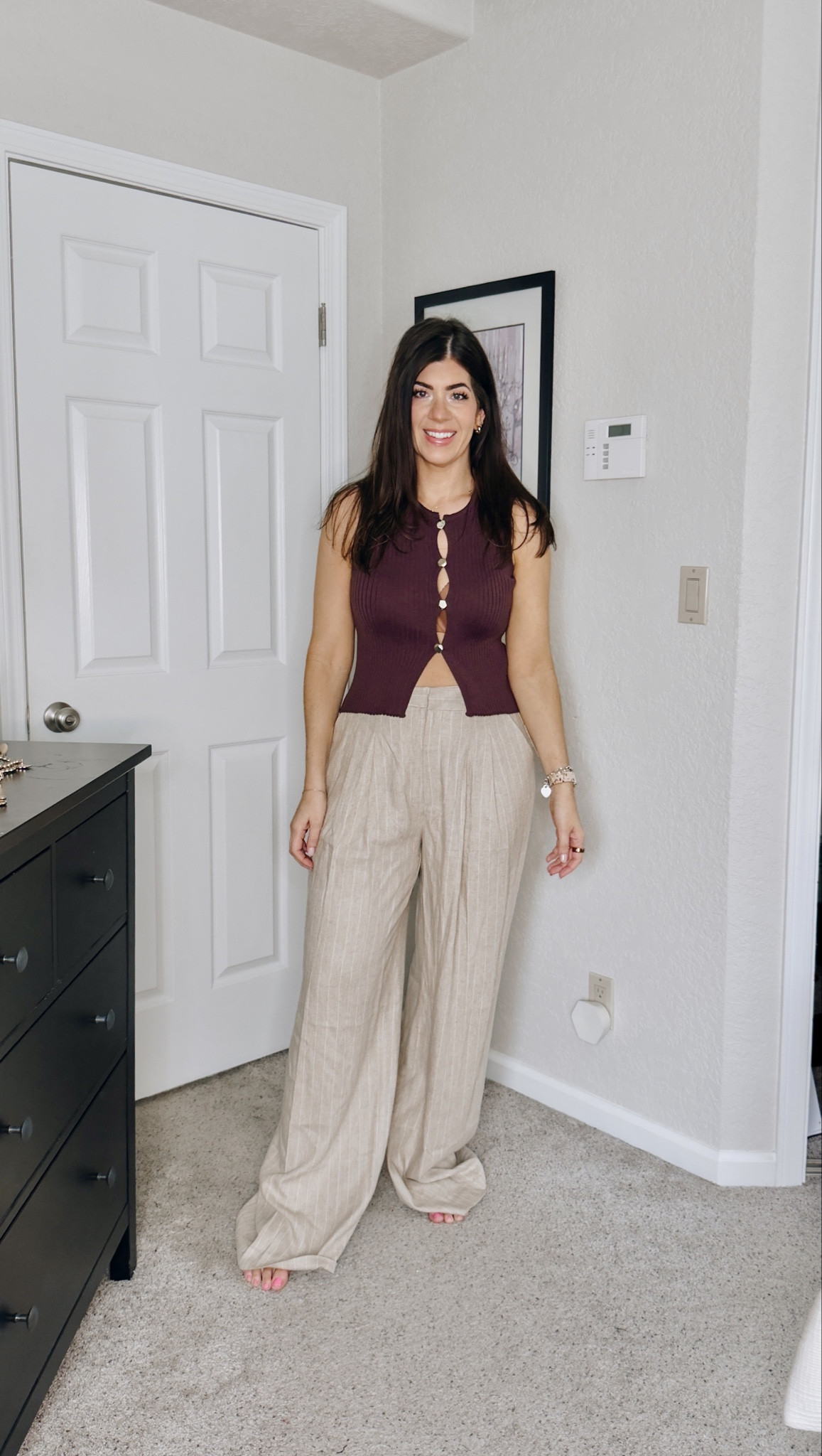 Spring things
Medium top
Medium tall pants ￼

#LTKOver40 #LTKTall #LTKMidsize