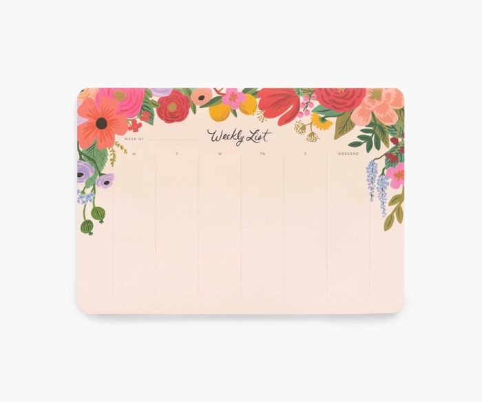 Garden Party Weekly Desk Pad | Rifle Paper Co.