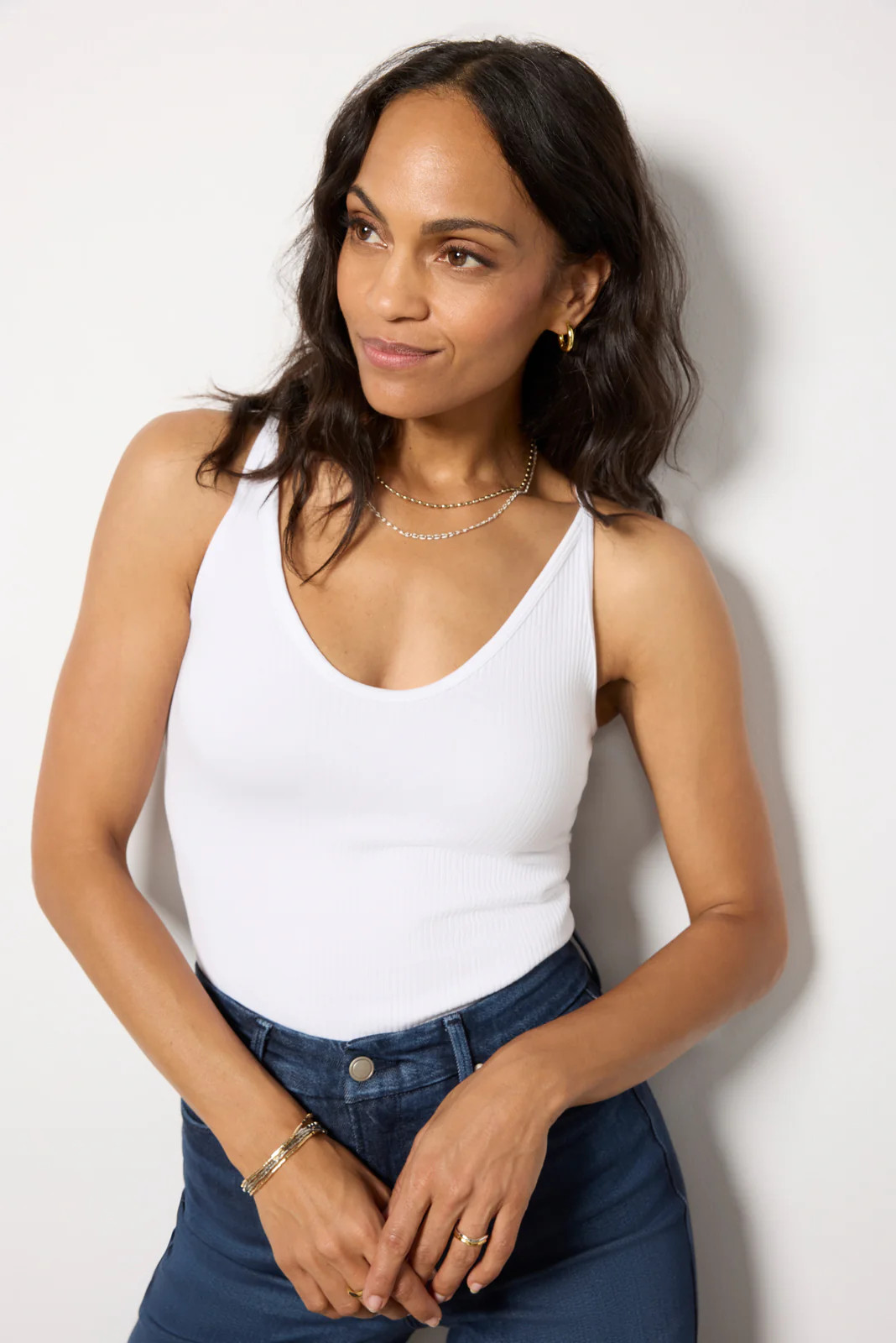 Nina Seamless V-Neck Tank | Evereve