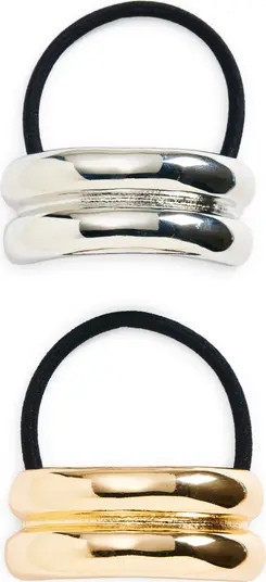 2-Pack Double Arch Cuff Ponytail Holders | Nordstrom