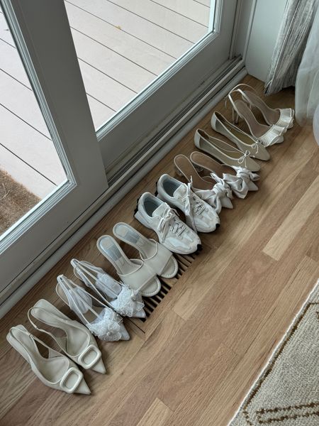 All the bachelorette shoes I packed! 

Only ones not linked are from Zara 