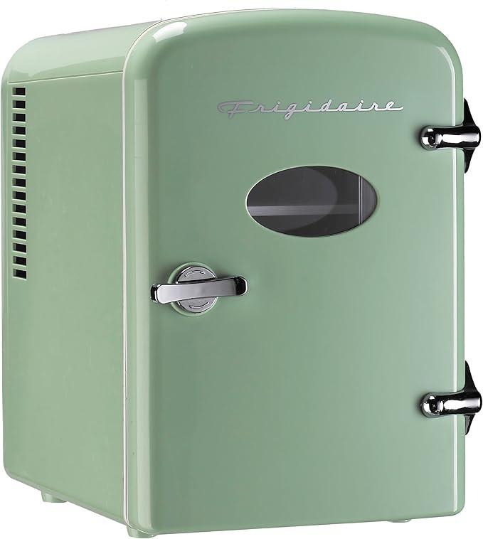 Frigidaire EFMIS129-B-MINT Portable Fridge, standard, Mint | Amazon (US)