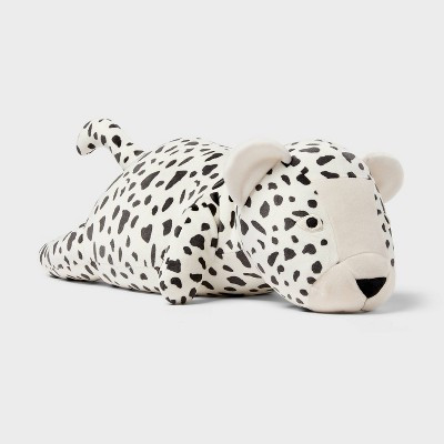 Cheetah Weighted Plush Kids' Throw Pillow Black and White - Pillowfort™ | Target