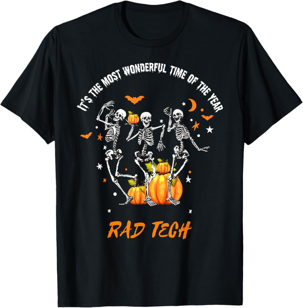 It's The Most Wonderful Time Of The Year Rad Tech Halloween T-Shirt | Amazon (US)