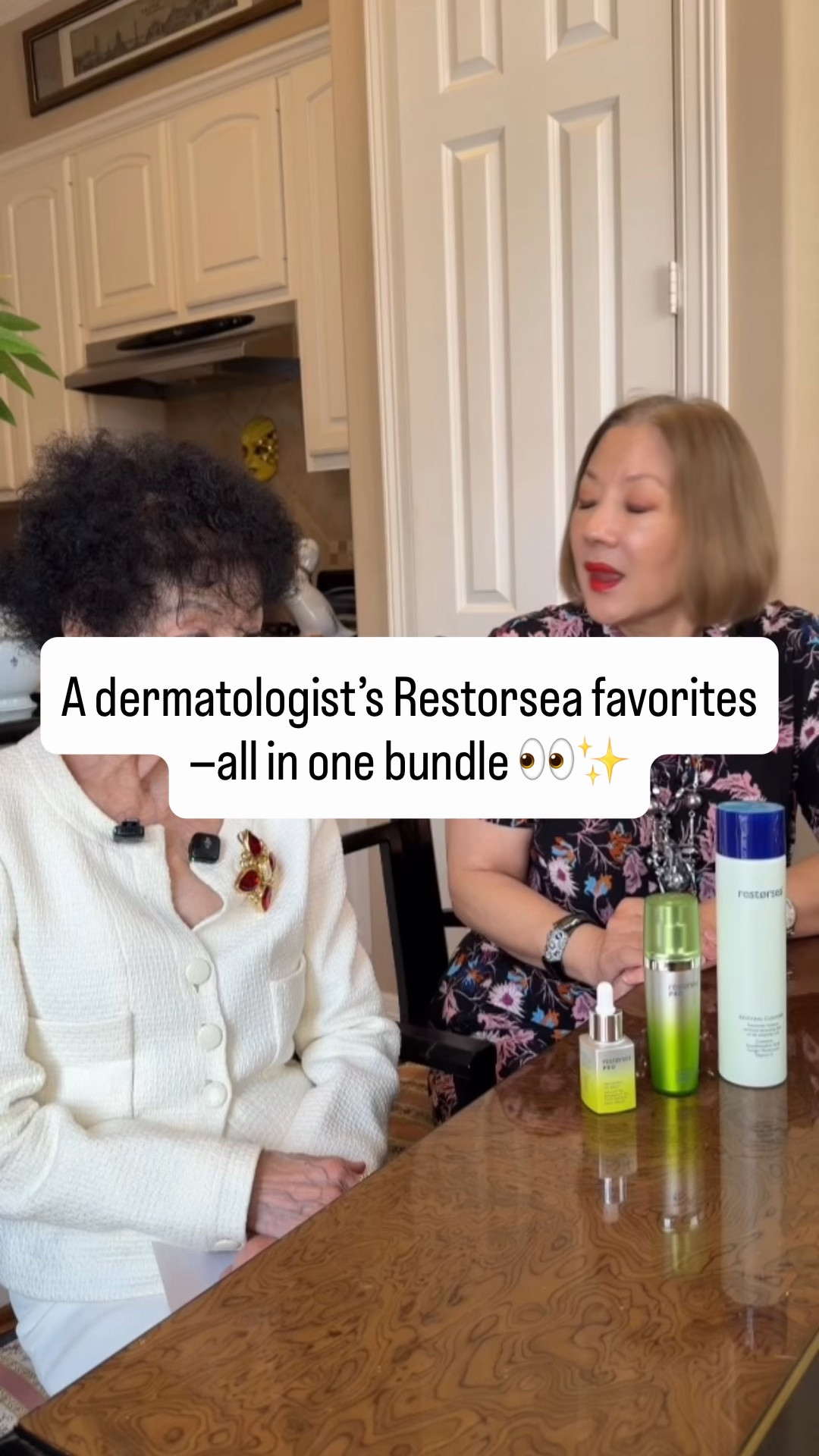 Board-certified dermatologist Dr. Peterson Pierre loves and uses these three Restorsea essentials: Reviving Cleanser, PRO Intensive Treatment 10X and PRO Firming Eye Serum.

We bundled his favorites together so you can try his go-to Restorsea picks—and save 20%.

✨ $387 Value | $309.60

Cleanse. Treat. Eyes. Three simple steps for smoother, brighter, more radiant-looking skin.

#LTKSaleAlert #LTKBeauty #LTKvlog
