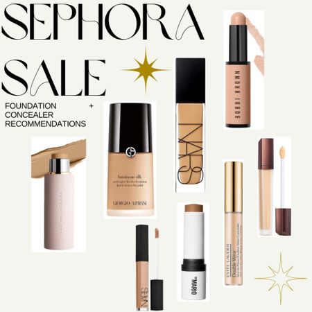 Sephora Sale Foundation & concealer/contour recommendations! Love these for all skin types! 

#LTKxSephora #LTKbeauty #LTKsalealert