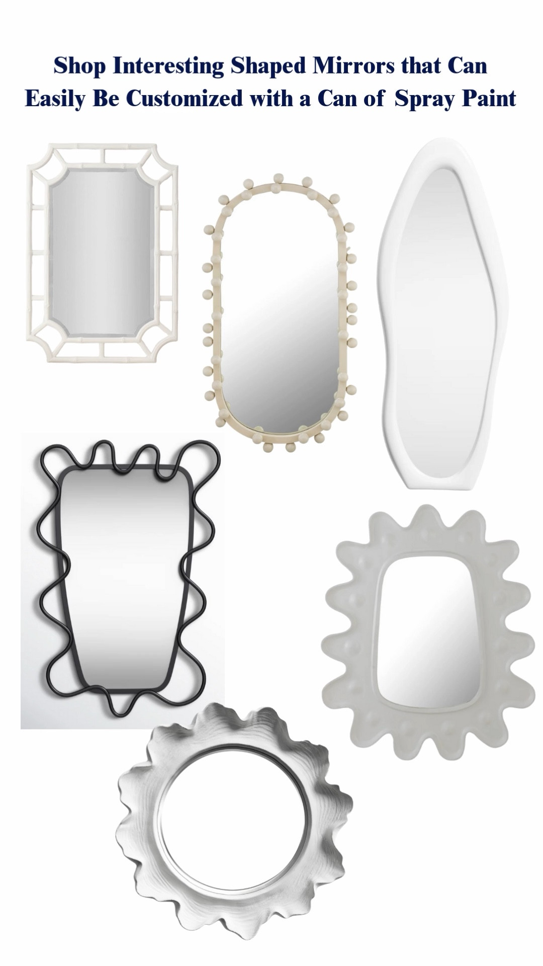 Interesting Shaped Mirrors

#LTKHome