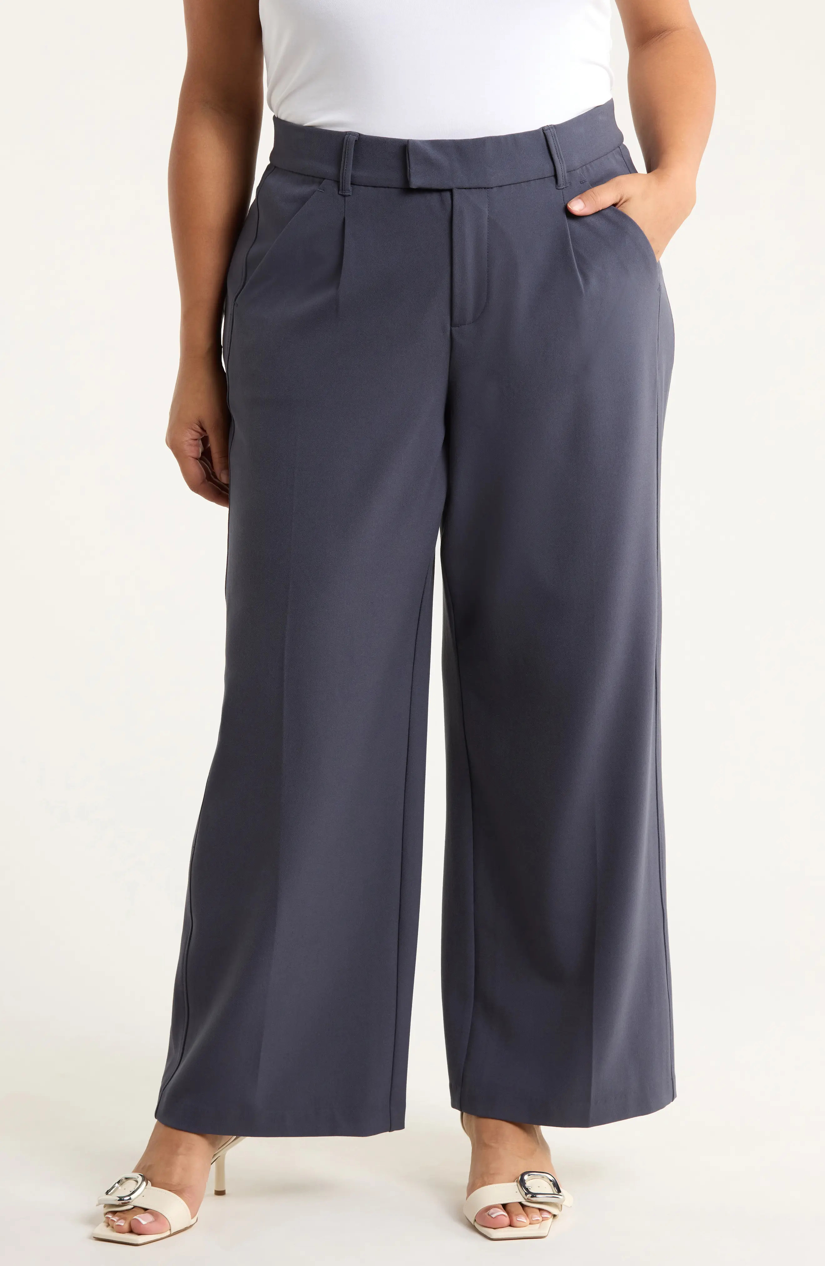 Skyrise Wide Leg Pants (Women) | Nordstrom | Nordstrom