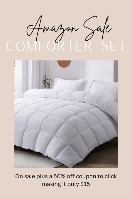 Amazon Comforter Set



Affordable comforter set. Trending comforter set on sale.

#LTKfindsunder50 #LTKsalealert #LTKhome