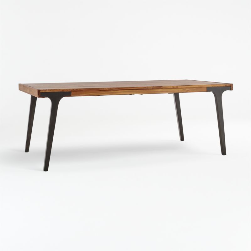 Lakin Teak Extendable Dining Table | Crate & Barrel | Crate & Barrel