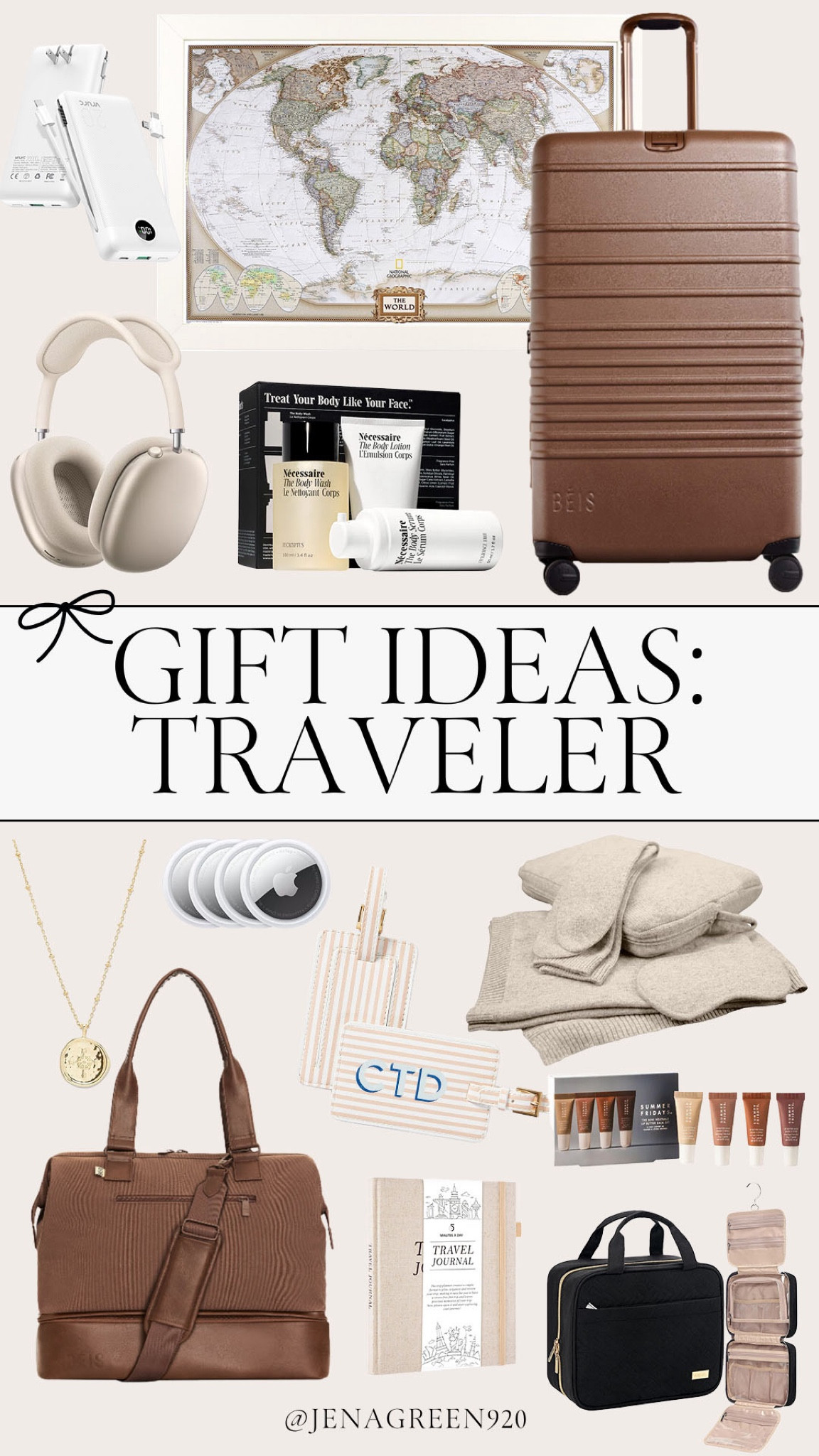 Holiday Gift Guide | Christmas Gift Ideas | Gift Guide for Traveler | Traveler Gift Guide 

#LTKFindsUnder100 #LTKGiftGuide #LTKTravel
