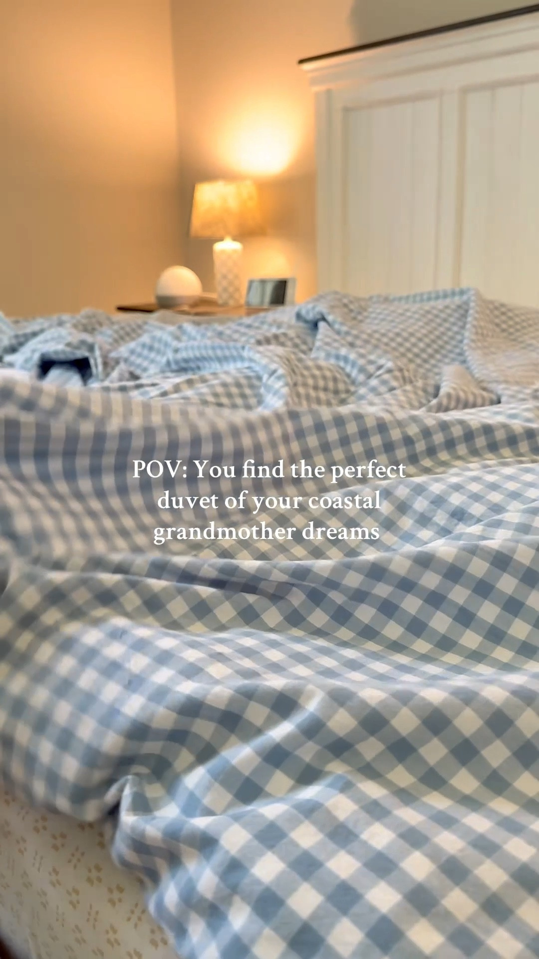 Designer look on Amazon budget🤩

Comes in blue, green, and tan - beyond impressed with the quality! 

Amazon Finds | Coastal Grandmother style | Duvet bedding 

#LTKFindsUnder100 #LTKHome