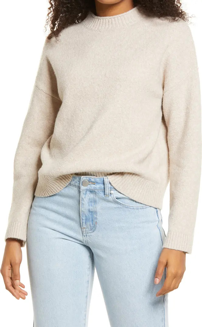 BP. Cozy Roll Crewneck Sweater | Nordstrom | Nordstrom