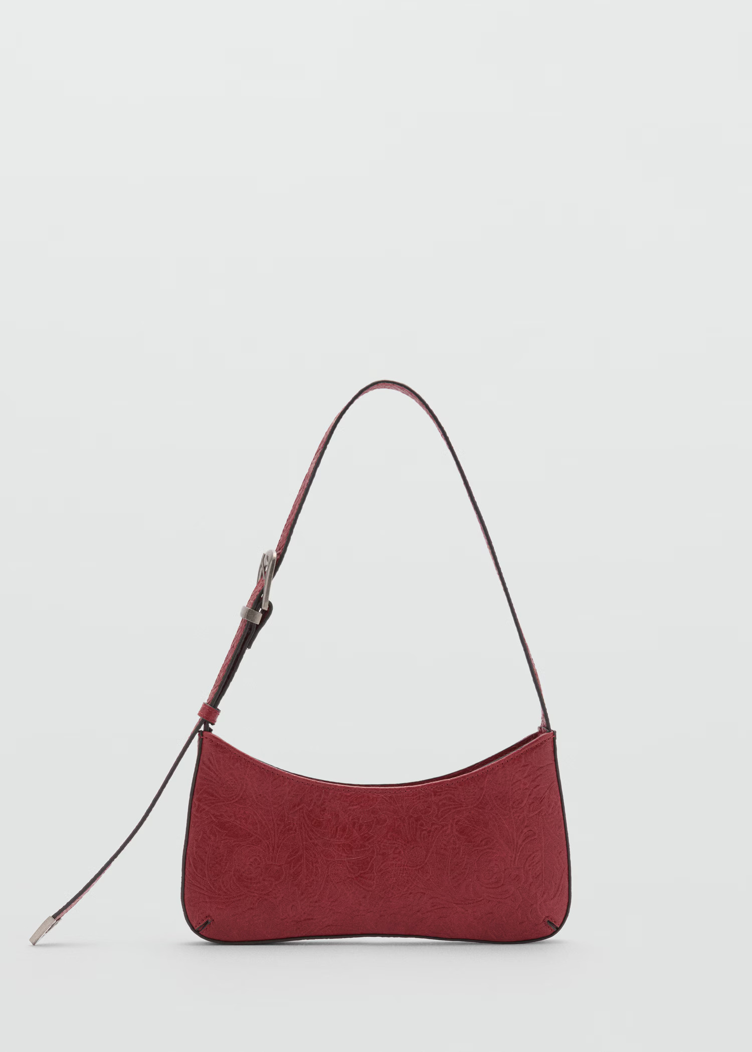 Textured shoulder bag - Women | MANGO United Kingdom | MANGO (UK)