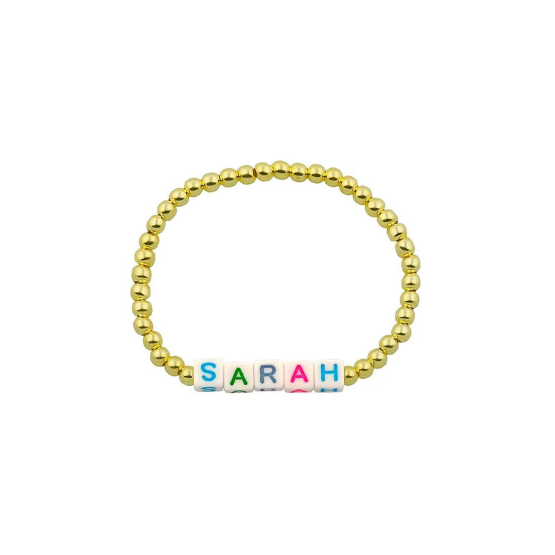 Custom Beaded Bracelet + Mommy and Me! | The Sis Kiss