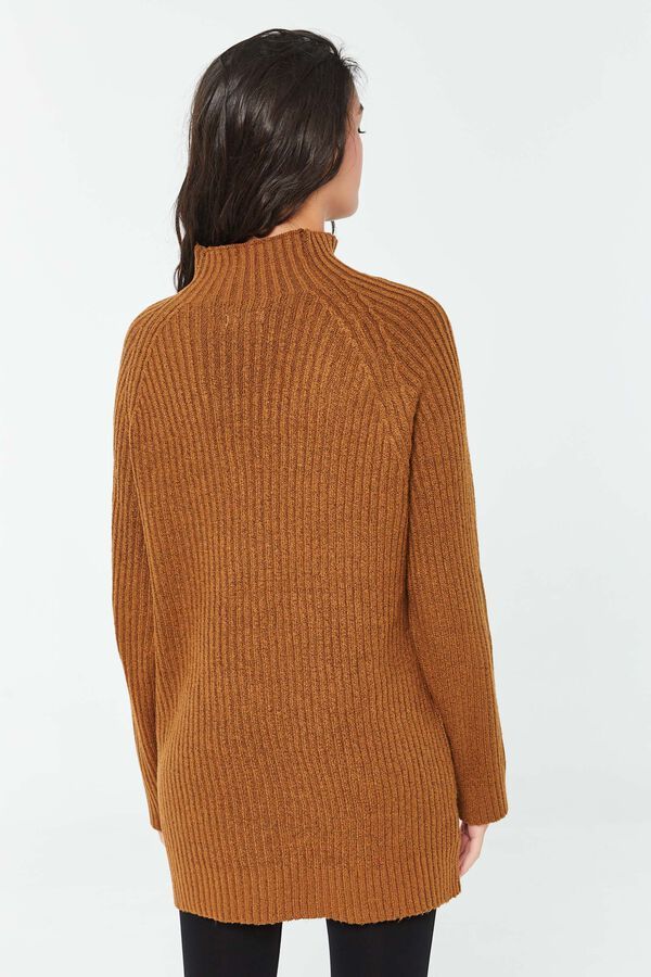 Tunic Raglan Sweater with Mock Neck | Ardene