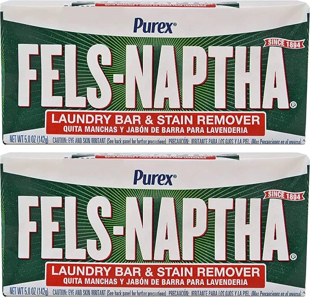 Fels Naptha Laundry Soap Bar - 5.0 oz - 2 pk | Amazon (US)