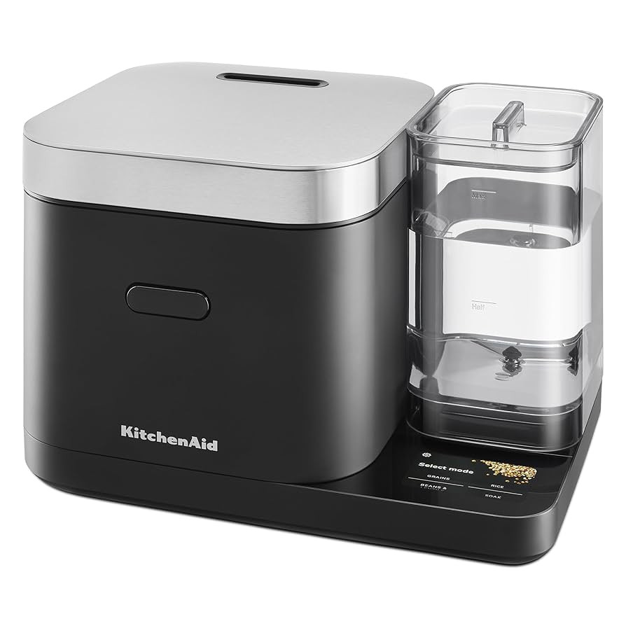 KitchenAid Grain and Rice Cooker 8 Cup with Automatically Sensing Integrated Scale + Water Tank, ... | Amazon (US)