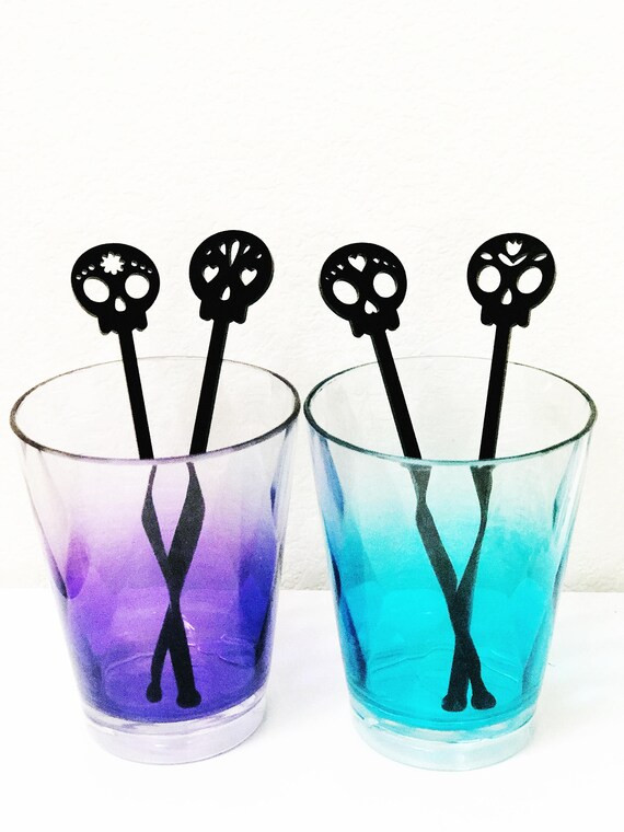 Day of the Deadlos dios de muertosSugar Skulls Drink | Etsy | Etsy (US)