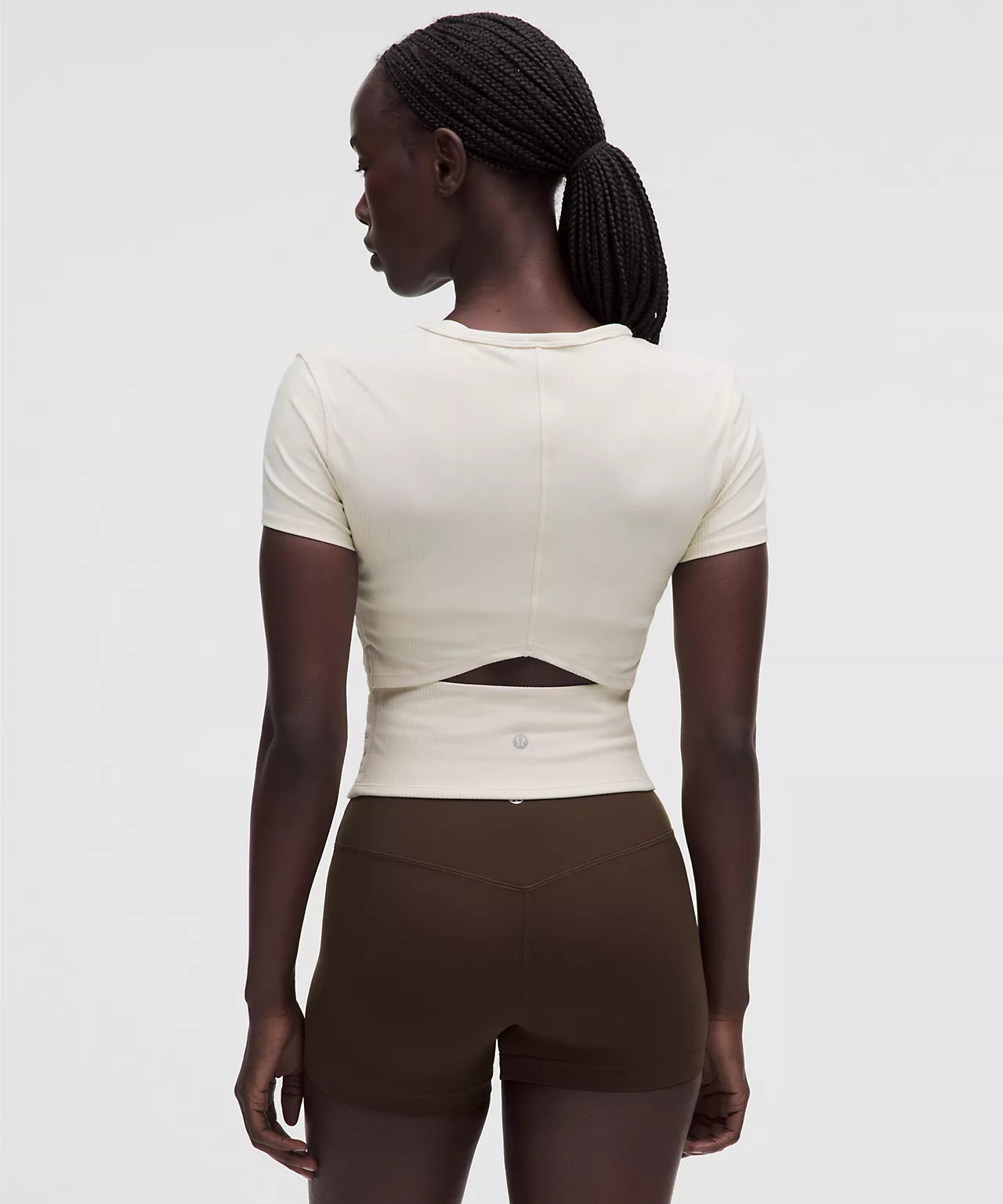 All It Takes Ribbed Keyhole Short-Sleeve Shirt | lululemon (CA)