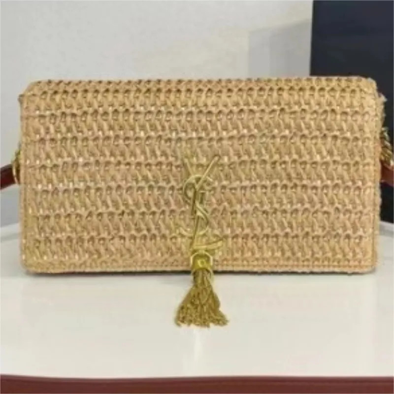 DUPE Cosmetic bag Europe, America, Japan and Korea new straw Medium bag fashion bag Chinese Style... | DHGate