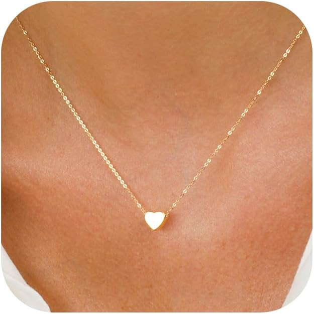 Easter Gifts for Kids Toddlers Teens Women Easter Basket Stuffers - Dainty 14K Gold/Silver Plated... | Amazon (US)