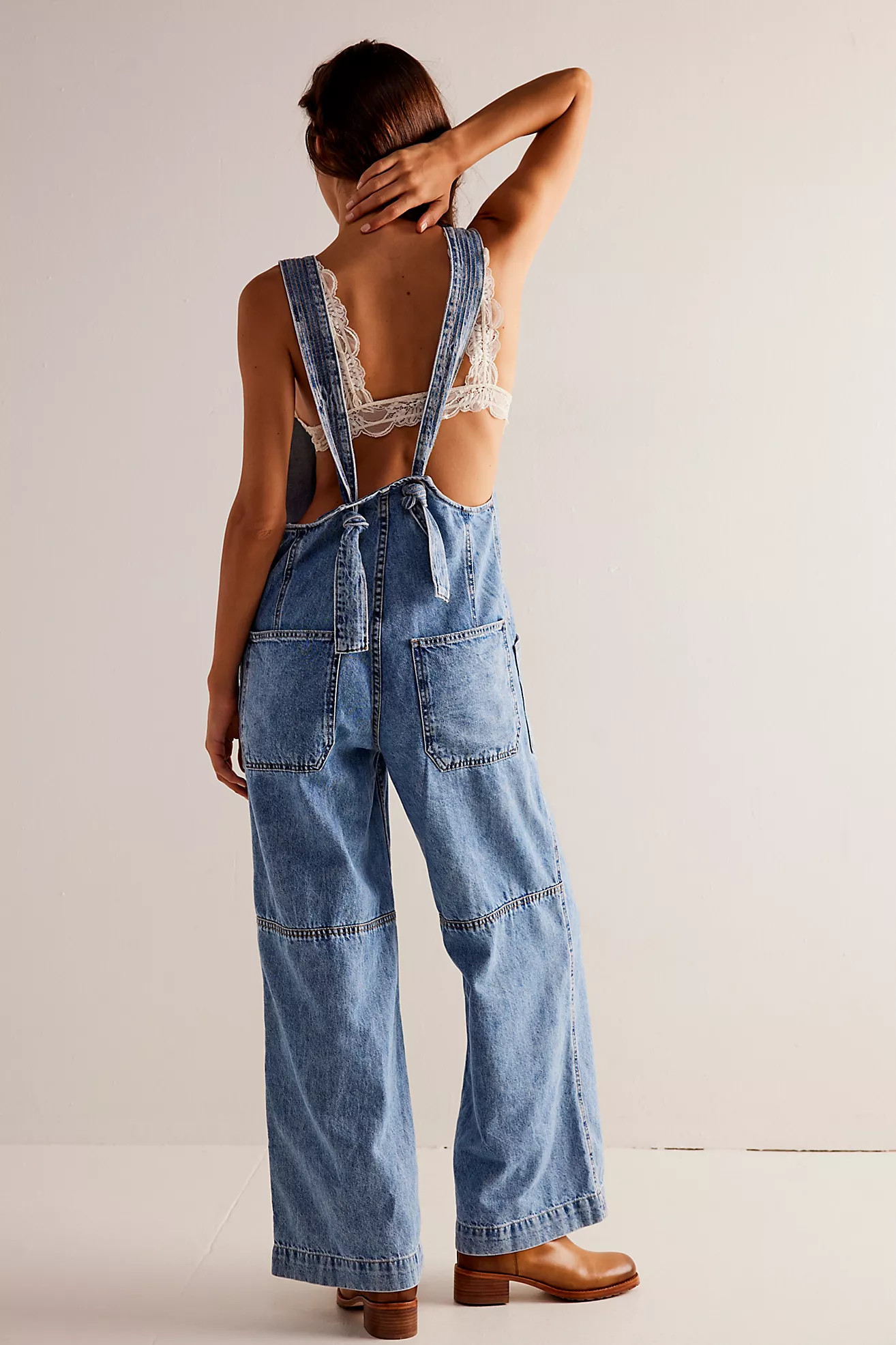 We The Free Fields Of Flowers Wide-Leg Overalls | Free People (Global - UK&FR Excluded)