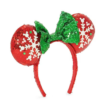 Disney Collection Girls Minnie Mouse Ears Headband, One Size, Red | JCPenney