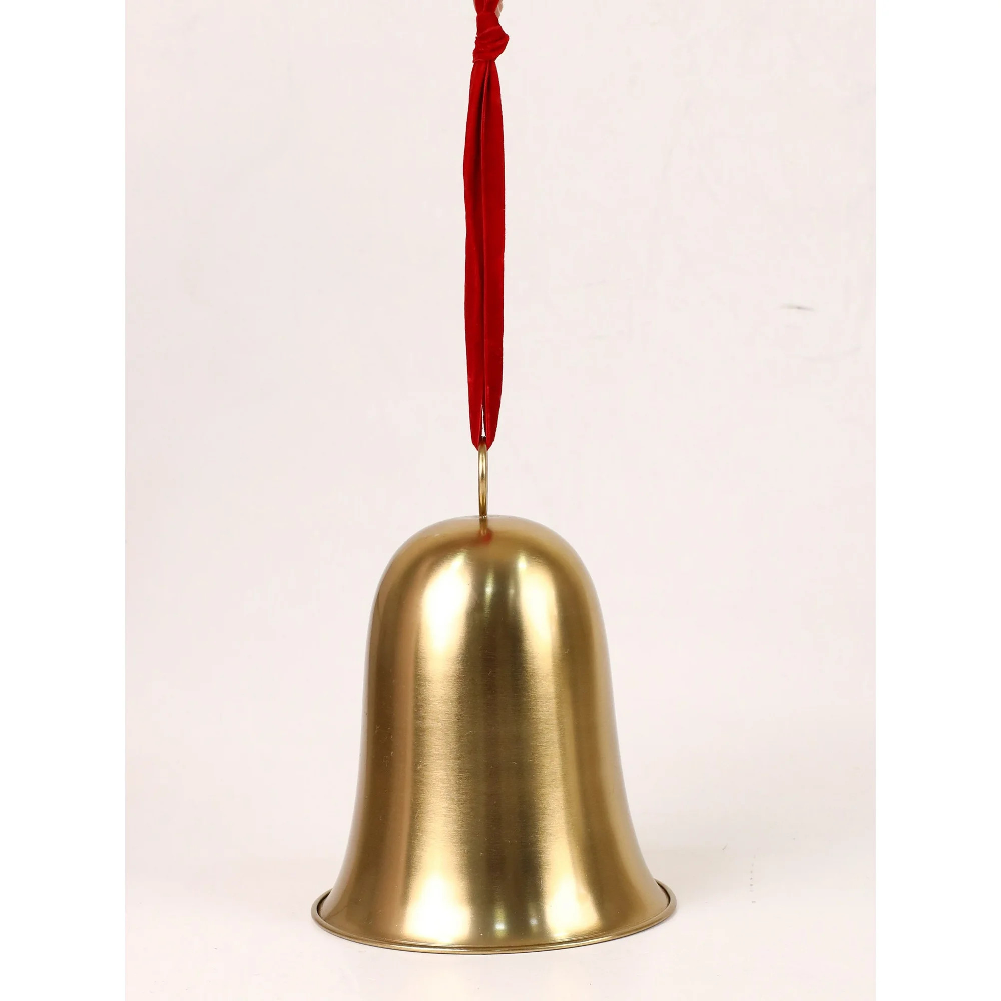 Metal Bell Hanging Christmas Decoration, Gold, 10.5", by Holiday Time | Walmart (US)