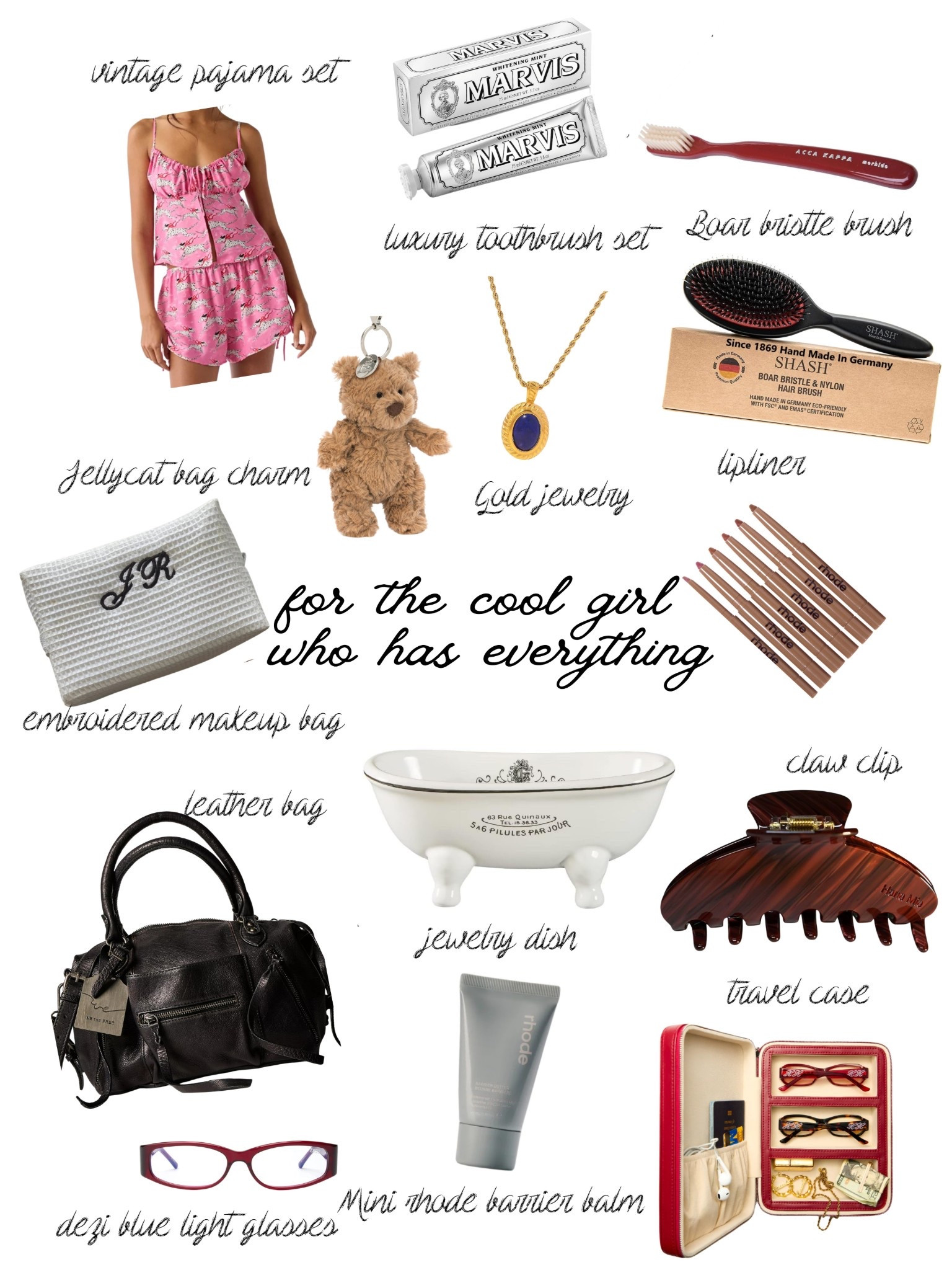 Gift guide for the cool girl who has everything! Obsessed with these everyday usable gifts 🫶🏼🍸

#LTKHoliday #LTKGiftGuide #LTKCyberWeek