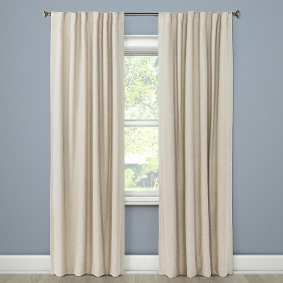 1pc Blackout Aruba Linen Window Curtain Panel - Threshold™ | Target