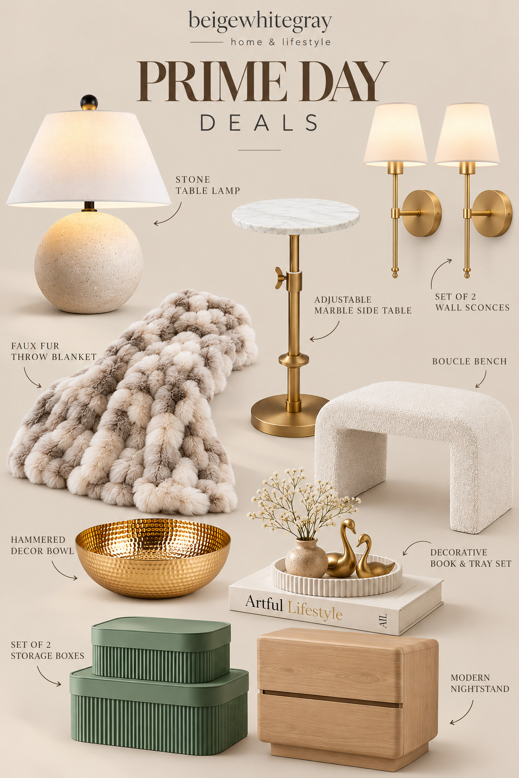Discover amazing deals on home essentials. From cozy blankets to chic lamps, elevate your living space. Shop now and save! #HomeGoods #PrimeDayDeals