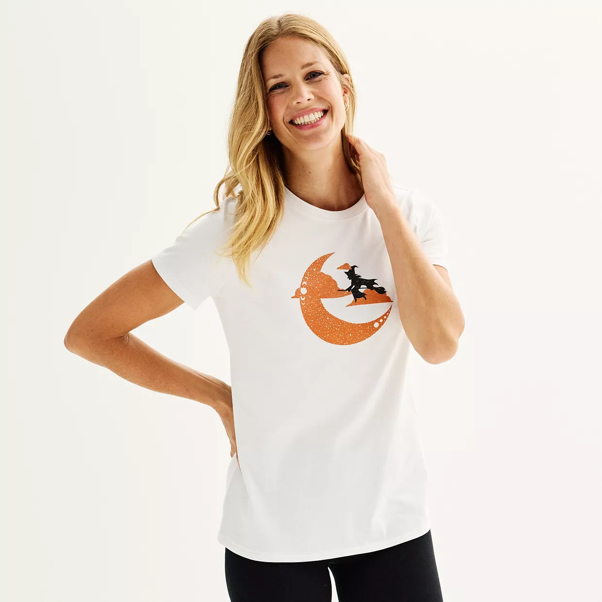 Women's Sonoma Goods For Life® Halloween Short Sleeve Graphic Tee | Kohl's
