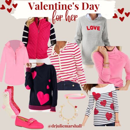 Check out all these cute Valentine’s Day sweaters, tops, shoes, socks, and jewelry for her!

#LTKstyletip #LTKFind #LTKSeasonal
