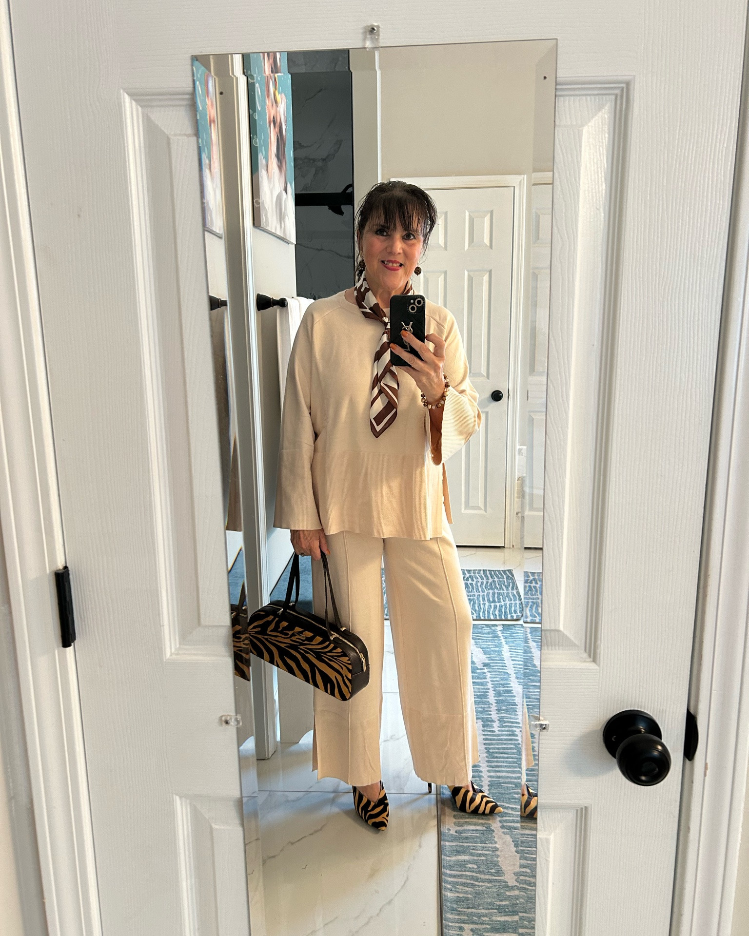 Macy's shoe + handbag sale alert!! 🛍️
Zebra print shoes AND matching handbag — and they're on sale at Macy's! Statement prints like this are so classy at any age. Neutrals with a bold bag and shoe is the easiest way to look polished without trying too hard.
Run, don't walk, ladies — sales this good don't last 😉
Always be confident 💋
Who's grabbing the zebra pair before they sell out?
#macys #macyssale #shoesale #handbagsale #over50fashion

#LTKSaleAlert #LTKvlog #LTKOver40