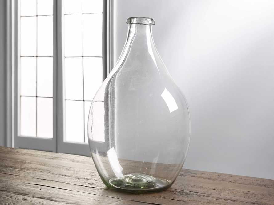 Recycled Glass Large Clear Demijohn | Arhaus