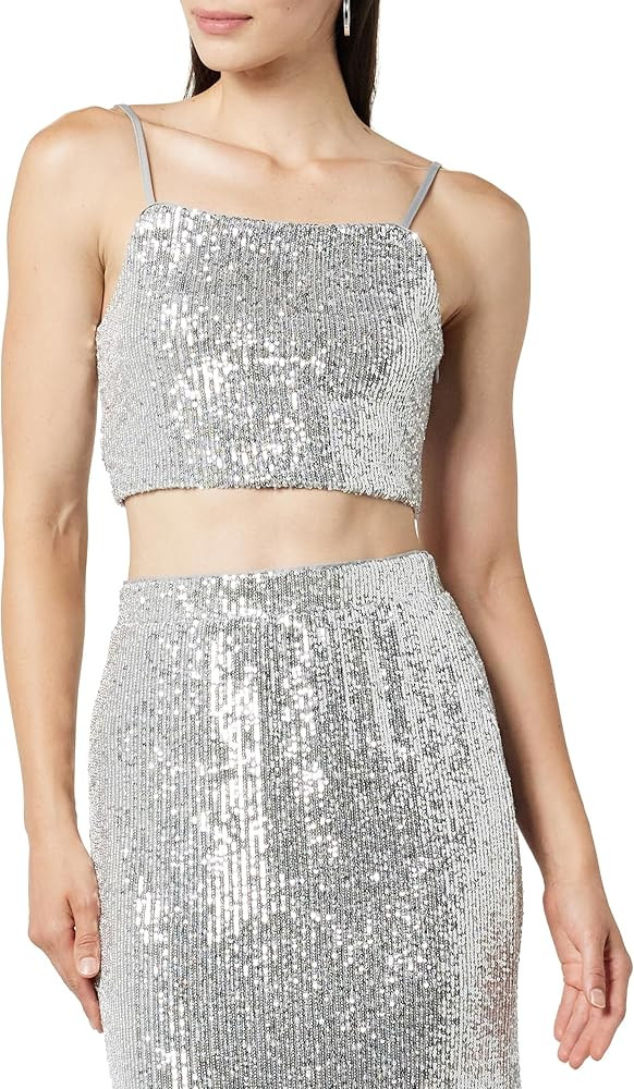 The Drop Women's Freddie Sequin Bralette | Amazon (US)