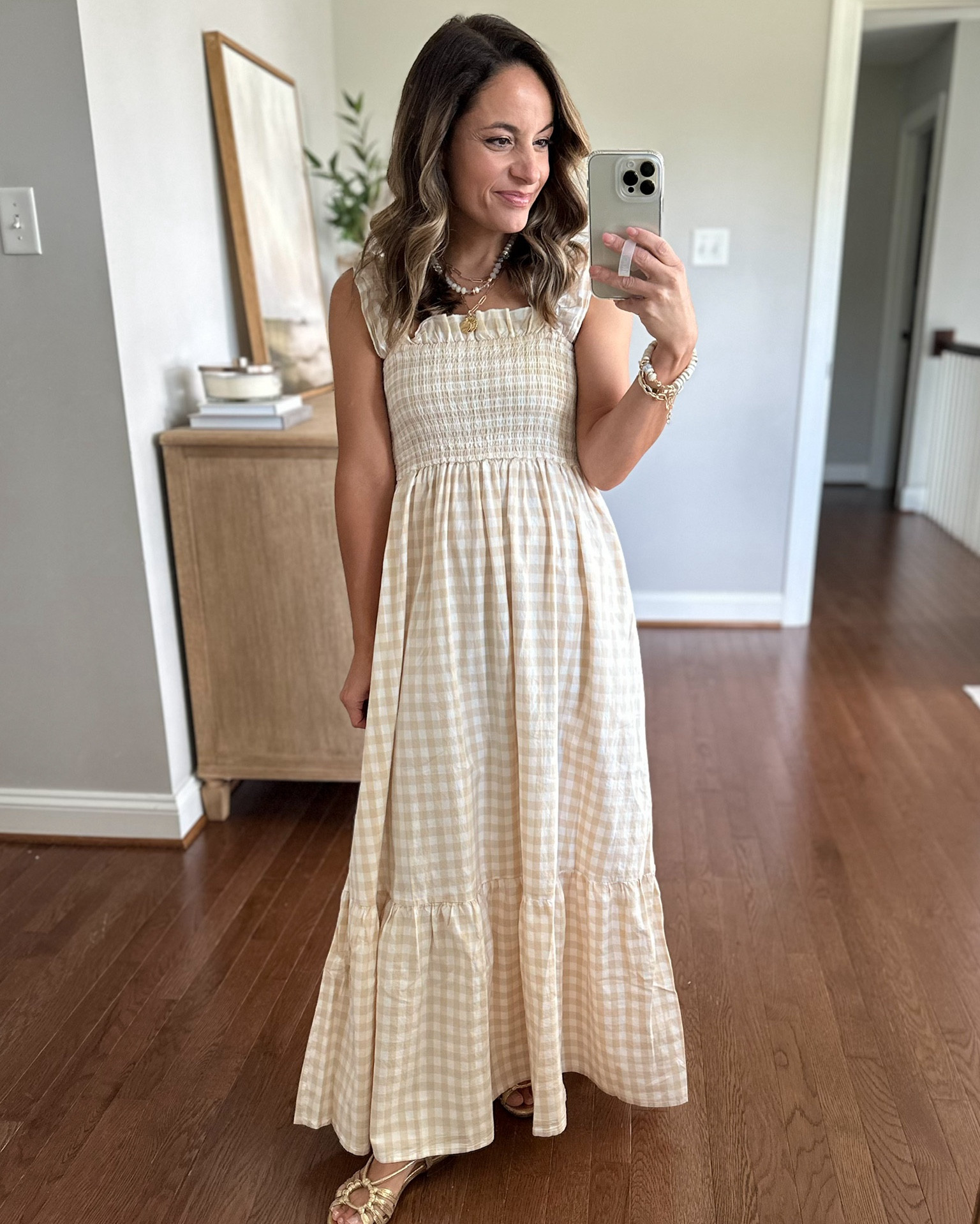 Petite-friendly gingham outfit ideas for Spring! 

Outfit 1:
Dress (Amazon): xs
Shoes: tts

Outfit 2:
Set top (LOFT): petite xxs - true to size. Soft, breathable gauze! 
Set shorts (LOFT): petite xxs 
Sandals: tts

Outfit 3:
Dress (Kohl’s): xs - fully lined, fits well through the body and at the arm openings. Length comes to the top of my knees.
Shoes: tts

My measurements for reference: I’m 4’10” and 105lbs. My bust, waist, and hip measurement is 32”, 24”, and 36”.

#LTKootd #LTKPetite #LTKSeasonal