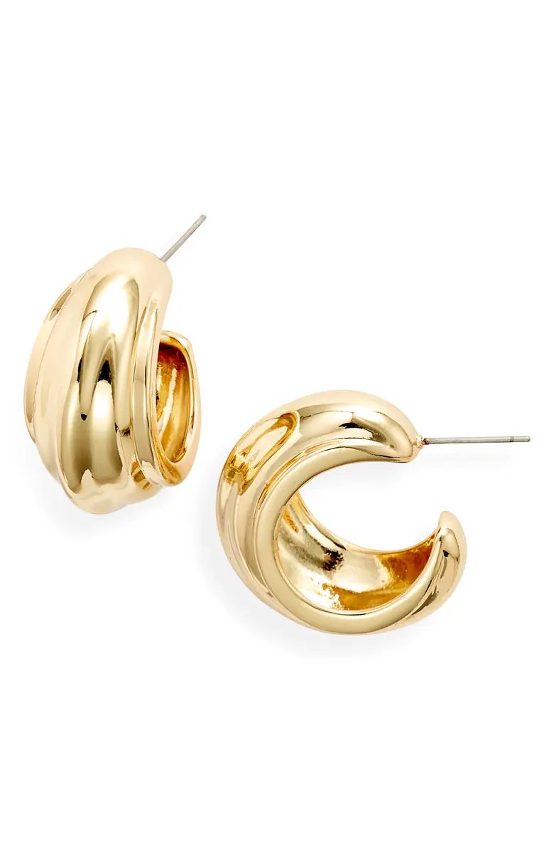 Ridged Hoop Earrings | Nordstrom