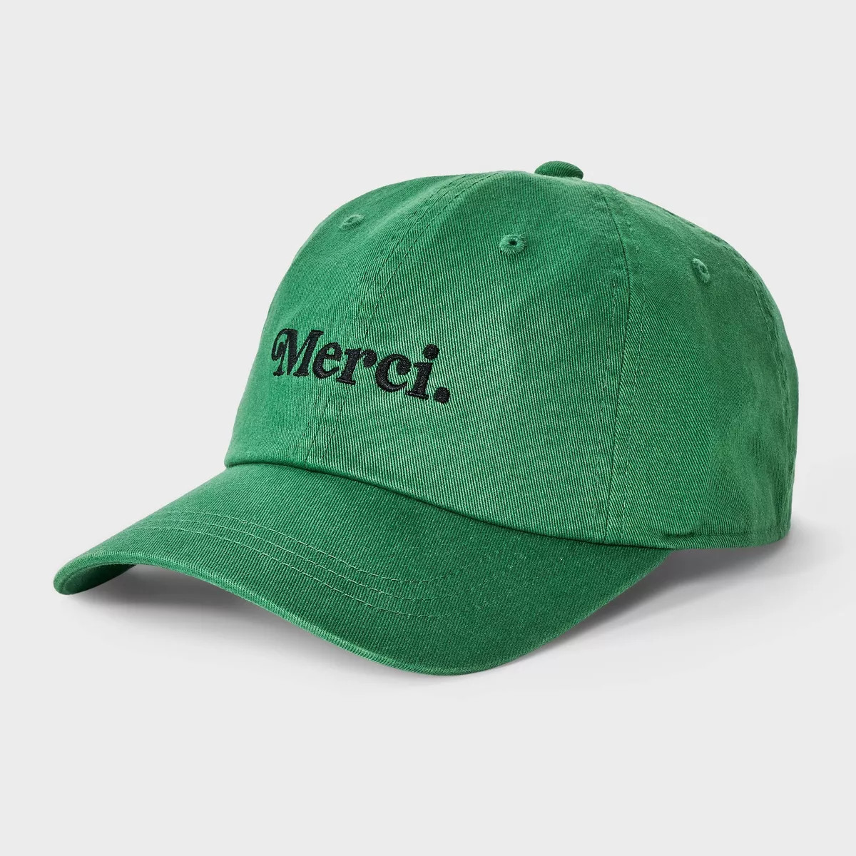 Merci Embroidered Baseball Hat - Universal Thread™ Green | Target
