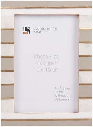 Handicrafts Home 4x6 Picture Frames - Vintage Style Wall Hanging & Desk Decor – Farmhouse Photo... | Amazon (US)