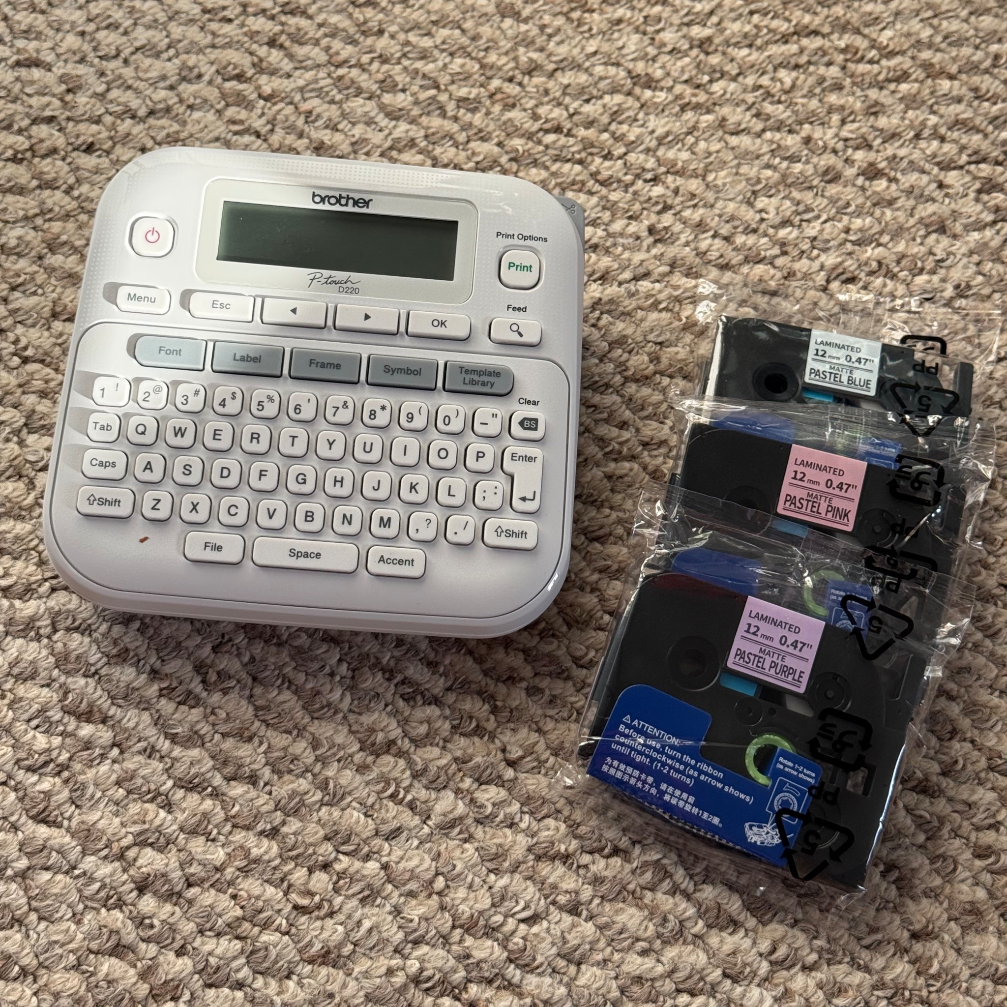 ✨ Stay organized the easy way! This Brother P-Touch Label Maker is my new favorite for labeling everything — from pantry jars to toy bins and even office supplies. Super simple to use, prints clear labels, and makes organizing look so chic. 🏡🤍



#LabelMaker #OrganizationTools #HomeOrganization #StayAtHomeMomLife #AmazonFinds #LTKHome #LTKFinds


#LTKFindsUnder50 #LTKFamily #LTKHome