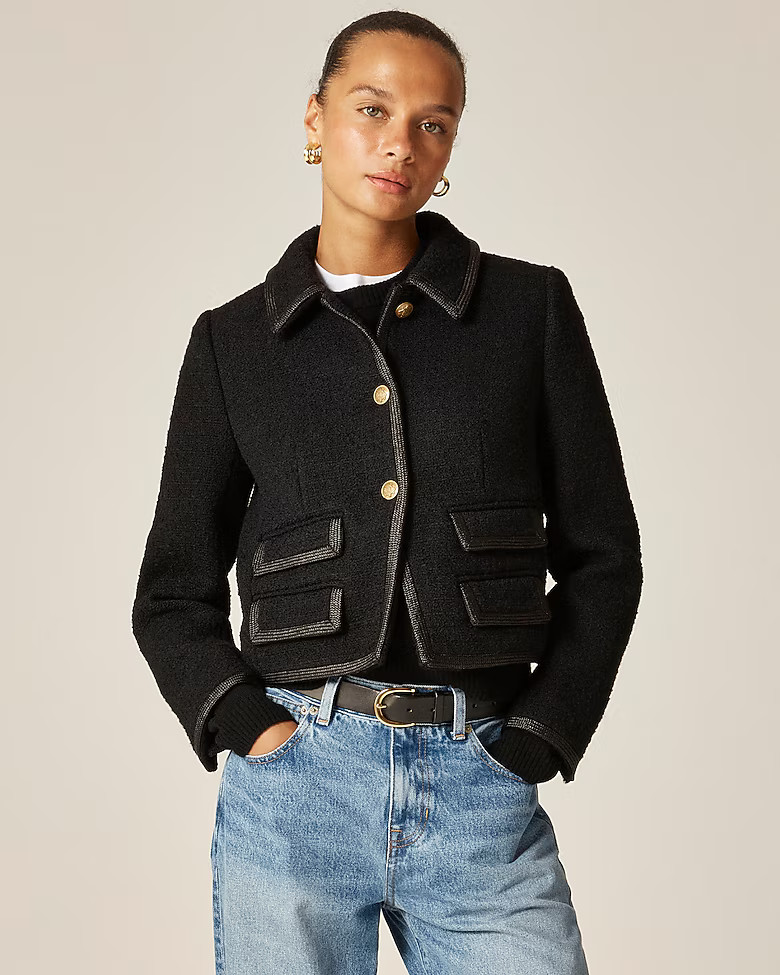 Lucie jacket in tweed | J. Crew US