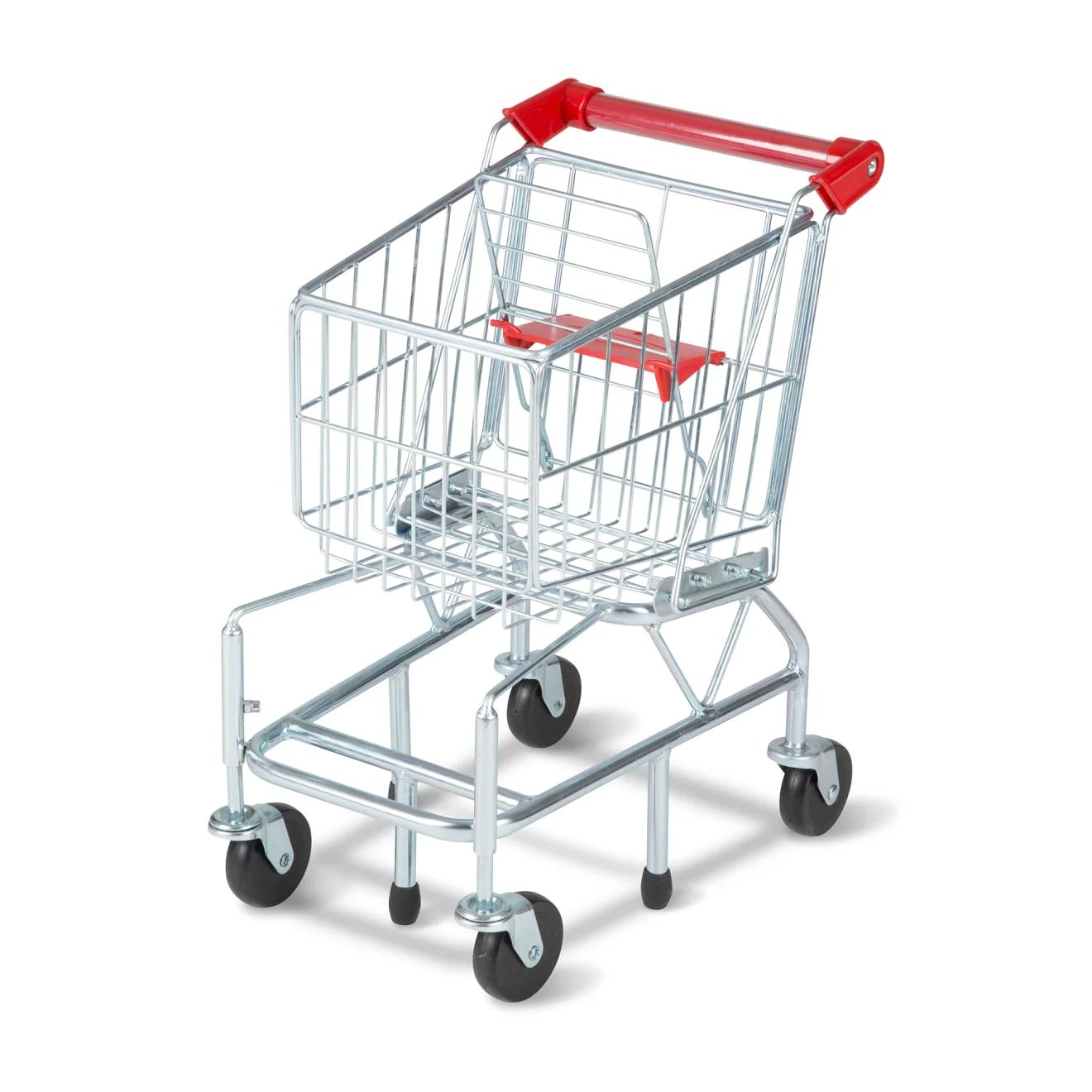 Shopping Cart Toy - Metal Grocery Wagon | Melissa and Doug