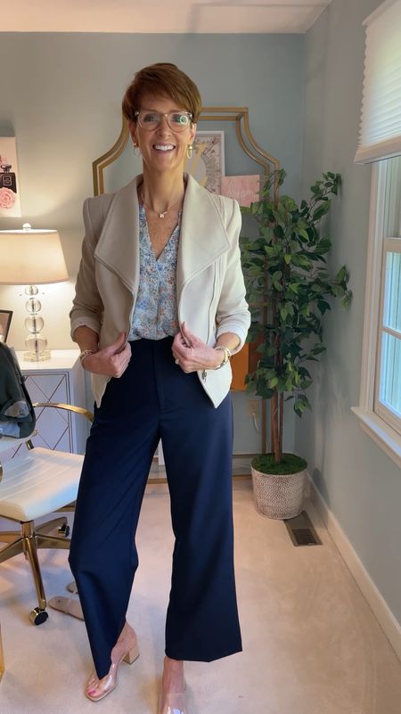 New in from Gibsonlook. Taking a sleeveless blouse and a pair of trousers and changing the shoes and the third piece for a few different looks.

Hi I’m Suzanne from A Tall Drink of Style - I am 6’1”. I have a 36” inseam. I wear a medium in most tops, an 8 or a 10 in most bottoms, an 8 in most dresses, and a size 9 shoe. 

Over 50 fashion, tall fashion, workwear, everyday, timeless, Classic Outfits

fashion for women over 50, tall fashion, smart casual, work outfit, workwear, timeless classic outfits, timeless classic style, classic fashion, jeans, date night outfit, dress, spring outfit, jumpsuit, wedding guest dress, white dress, sandals

#LTKFindsUnder100 #LTKOver40 #LTKWorkwear