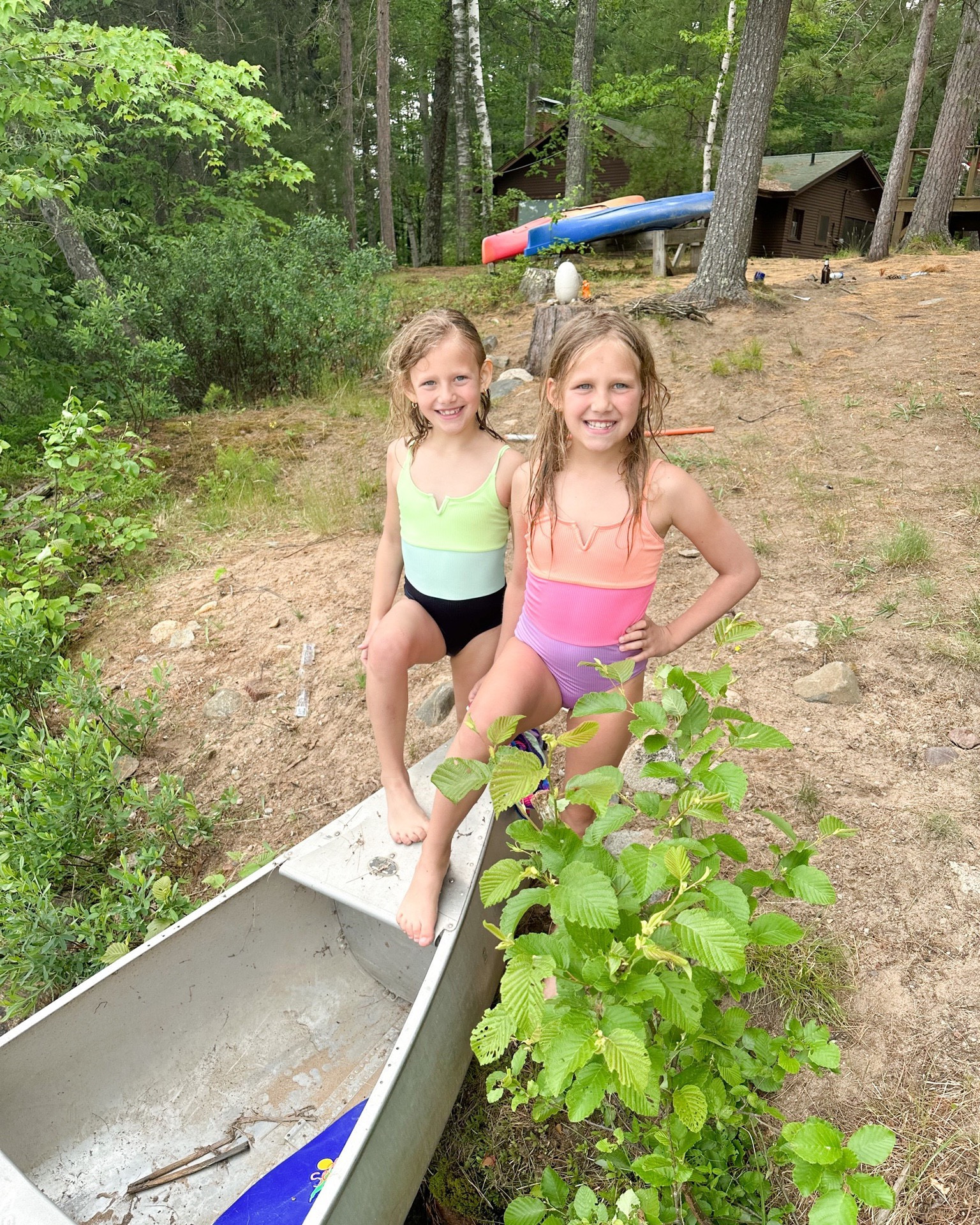 These Walmart swimsuits are perfect for any beach trips, pool days, or days spent at the lake this summer! I grabbed two suits for each of the girls and they love them! Affordable and good quality! 

#LTKswim #LTKfit #LTKkids