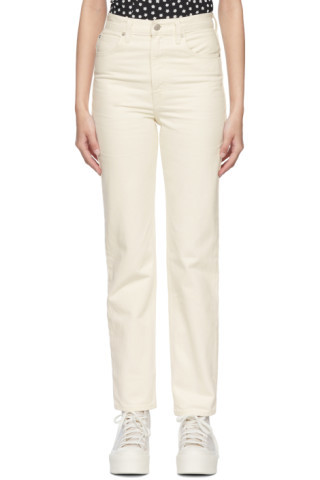 Off-White 70's High-Rise Jeans | SSENSE