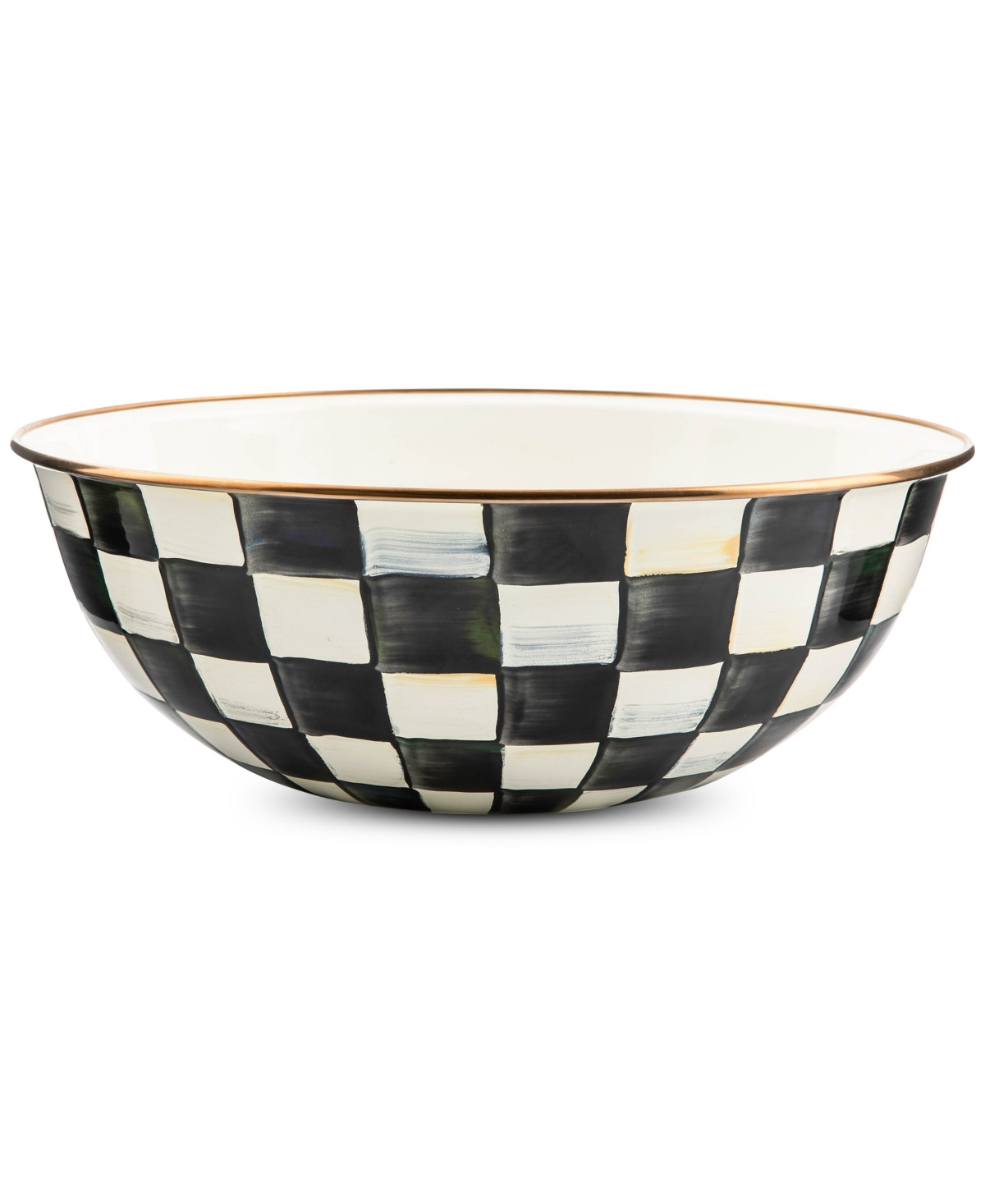 Mackenzie-Childs Courtly Check Extra Large Everyday Bowl, 192-oz. | Macy's