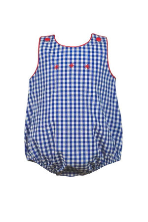 Fireworks Checked Boy Sunbubble | The Proper Peony