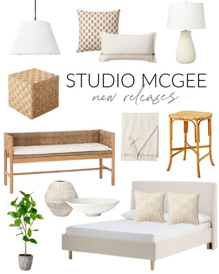 Loving these new releases from Studio McGee and Target!! So many great items including an upholstered bed, a woven wood bench, a checkerboard woven cube, a woven counter barstool, a faux potted tree, neutral decorative pillows, a table lamp, white pendant light and many more.  Hurry as these new releases will sell fast!  

simple decor, coastal decorating, beach style, targetfanatic, targetdoesitagain, target home, studiomcgee, studio mcgee new release, target lamp, target under 50, studiomcgee threshold, decorative bowl, decorative pillows, target threshold, target is my favorite, target wall decor, lynwood square upholstered, target lights, target furniture, target pillows, studio mcgee target, target finds, target rug, target home, living room decor, abstract art, art for home, framed art, canvas art, living room decor, coastal design, coastal inspiration #ltkfamily 

#LTKSeasonal #LTKstyletip #LTKunder50 #LTKunder100 #LTKhome #LTKsalealert #LTKsalealert #LTKunder100 #LTKhome